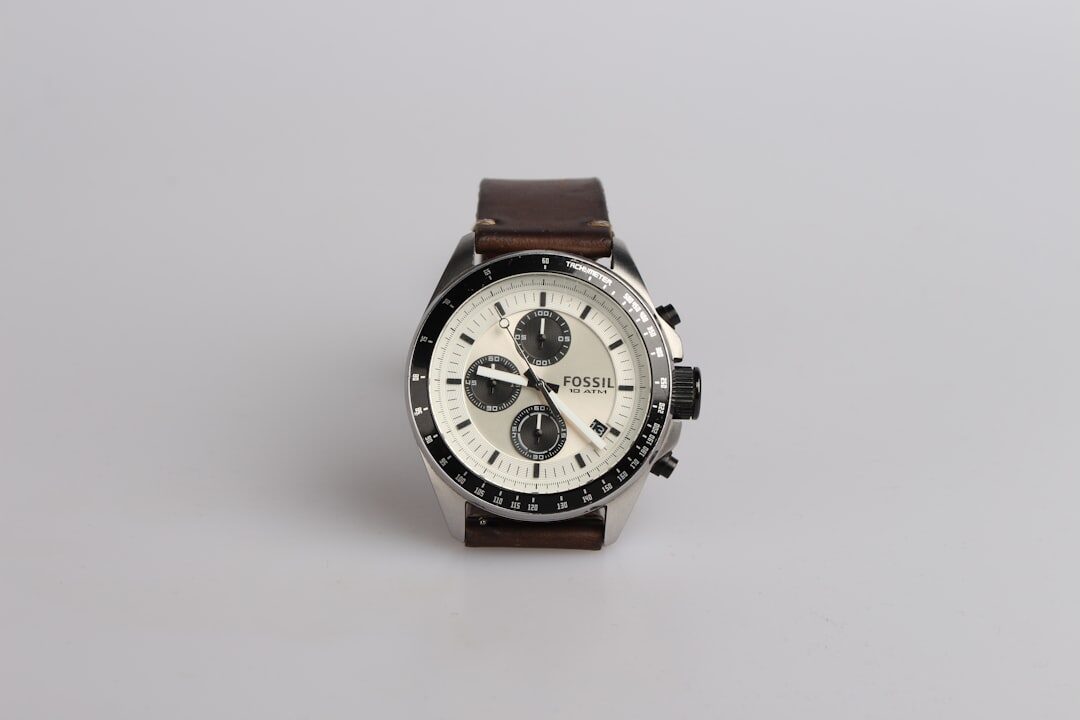 Commercial product photography setup with watch