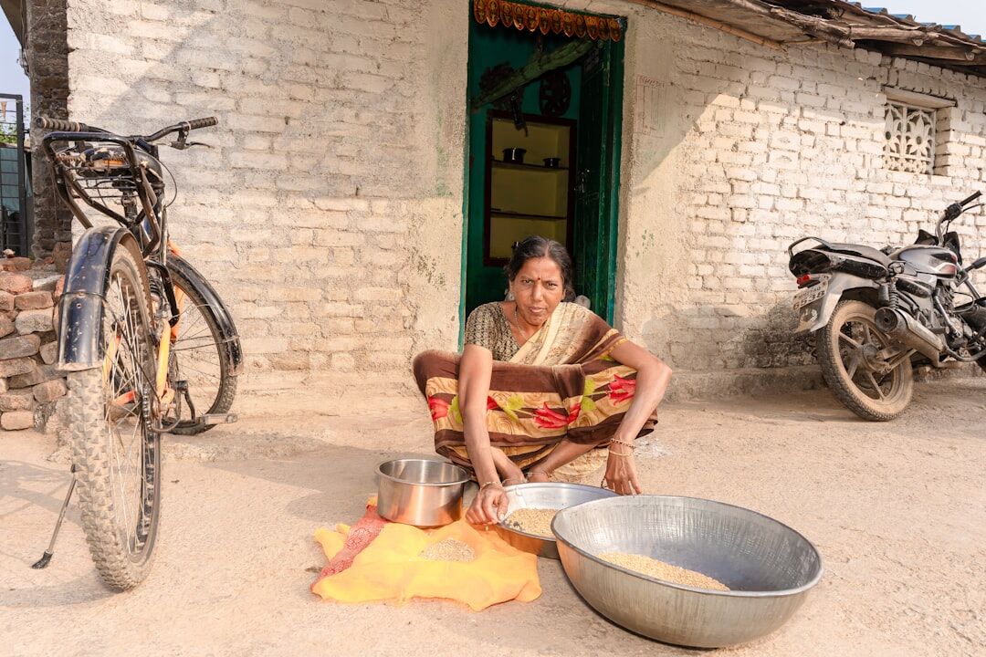 documentary photographer in village